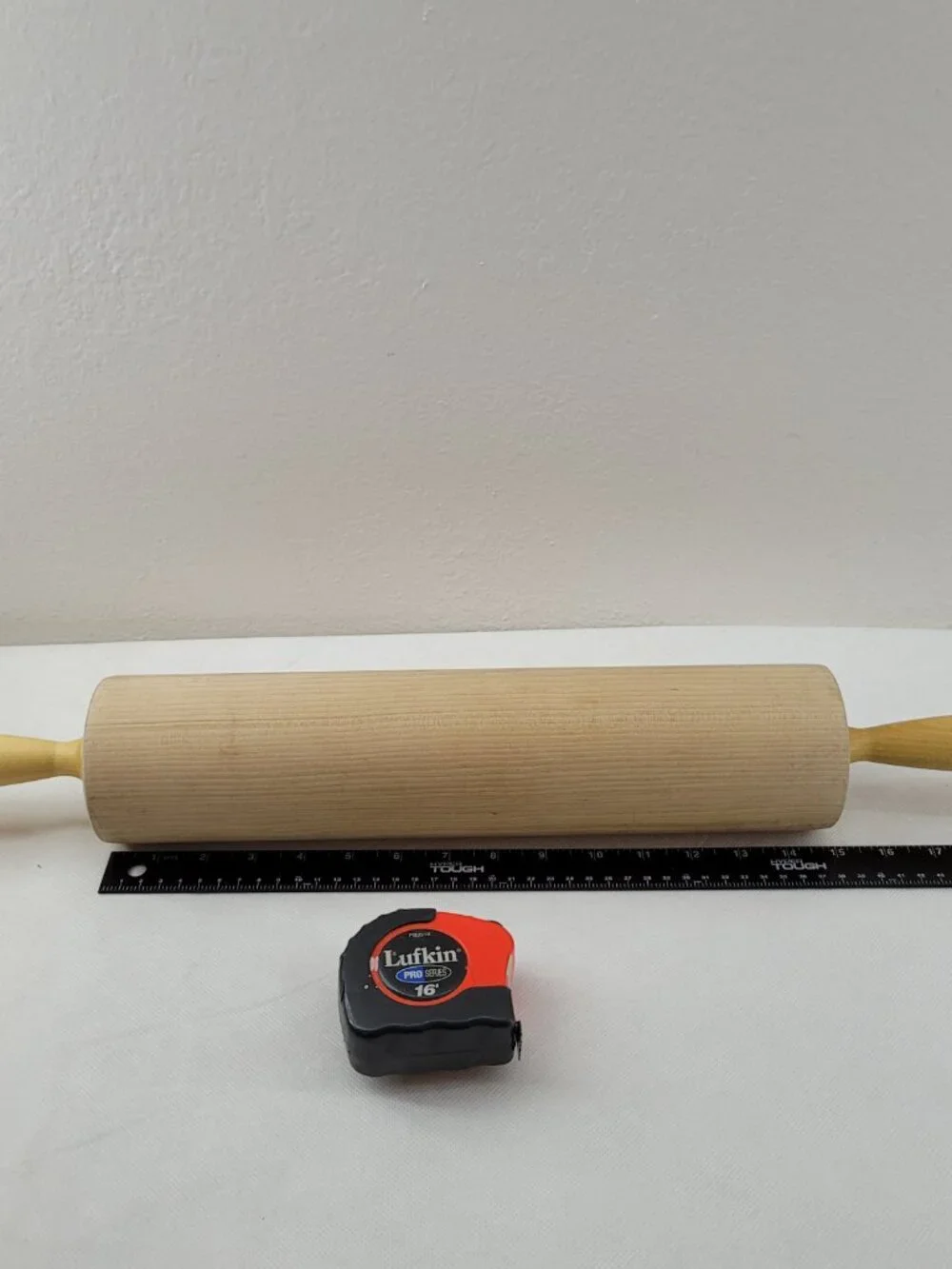 Vintage Thorpe Large Bakery Rolling Pin Hardwood 25